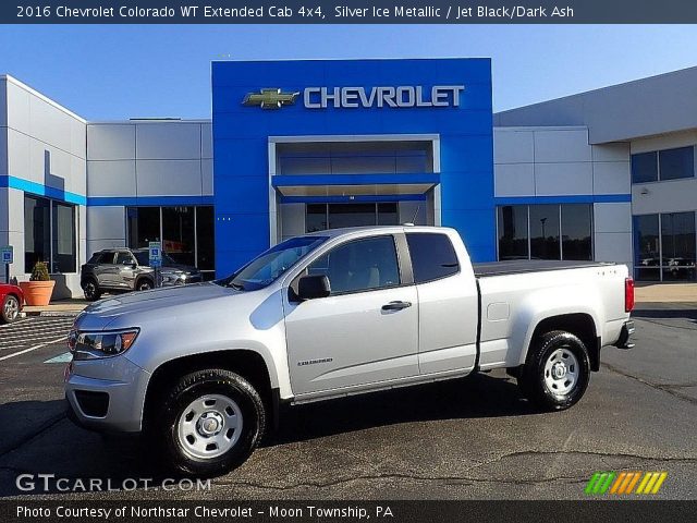 2016 Chevrolet Colorado WT Extended Cab 4x4 in Silver Ice Metallic