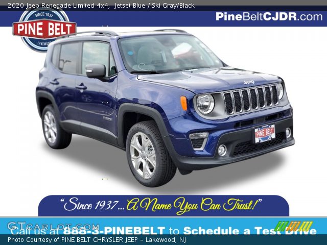 2020 Jeep Renegade Limited 4x4 in Jetset Blue