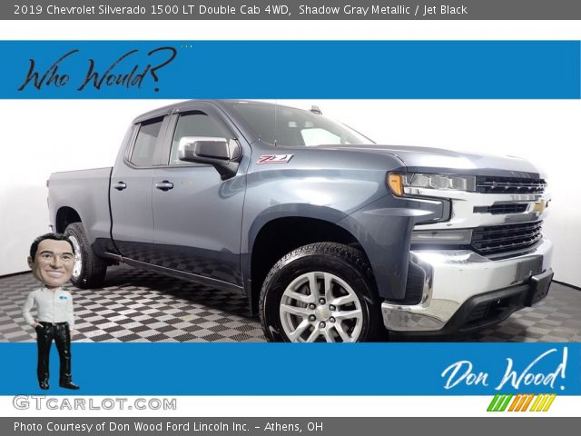 2019 Chevrolet Silverado 1500 LT Double Cab 4WD in Shadow Gray Metallic