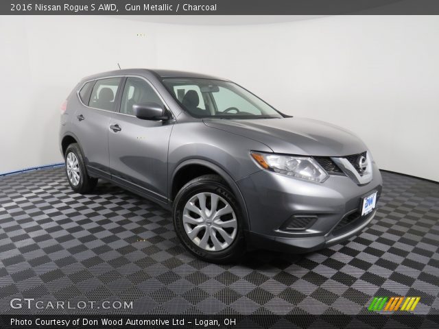 2016 Nissan Rogue S AWD in Gun Metallic