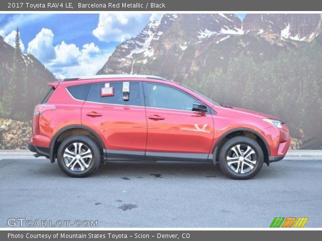 2017 Toyota RAV4 LE in Barcelona Red Metallic