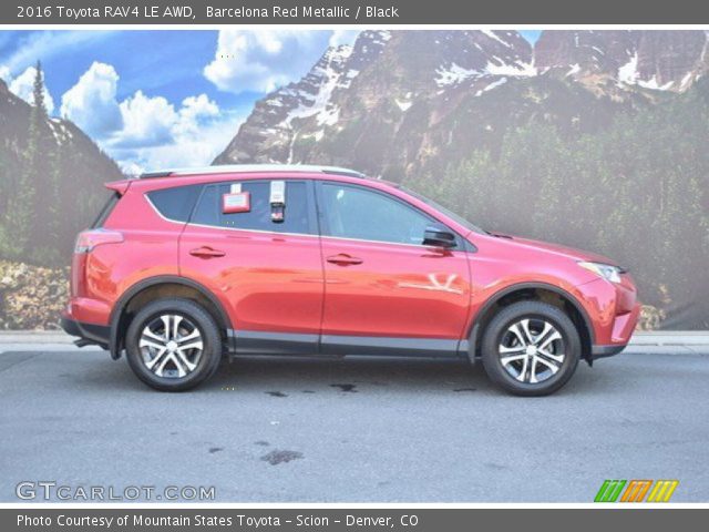 2016 Toyota RAV4 LE AWD in Barcelona Red Metallic