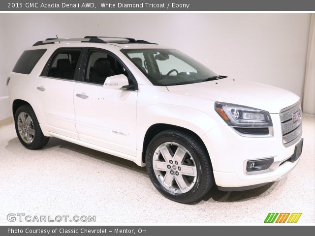 2015 GMC Acadia Denali AWD in White Diamond Tricoat