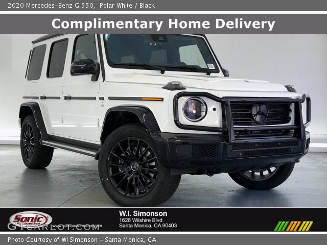 2020 Mercedes-Benz G 550 in Polar White