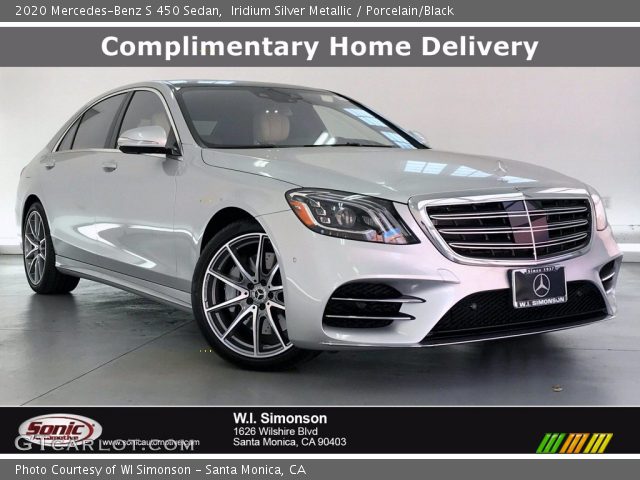 2020 Mercedes-Benz S 450 Sedan in Iridium Silver Metallic