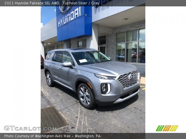 2021 Hyundai Palisade SEL AWD in Typhoon Silver