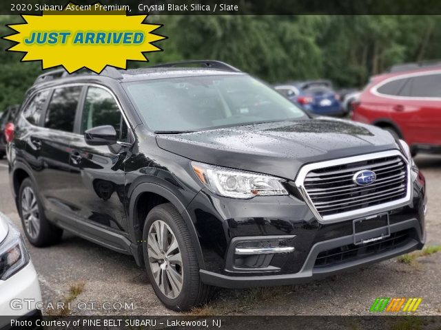 2020 Subaru Ascent Premium in Crystal Black Silica