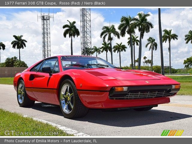 1977 Ferrari 308 GTB Coupe in Rosso (Red)