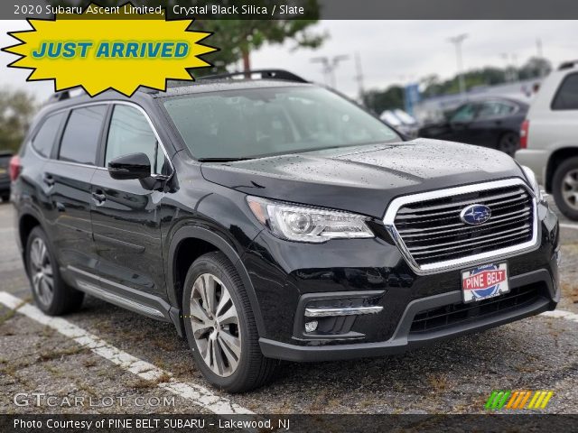 2020 Subaru Ascent Limited in Crystal Black Silica