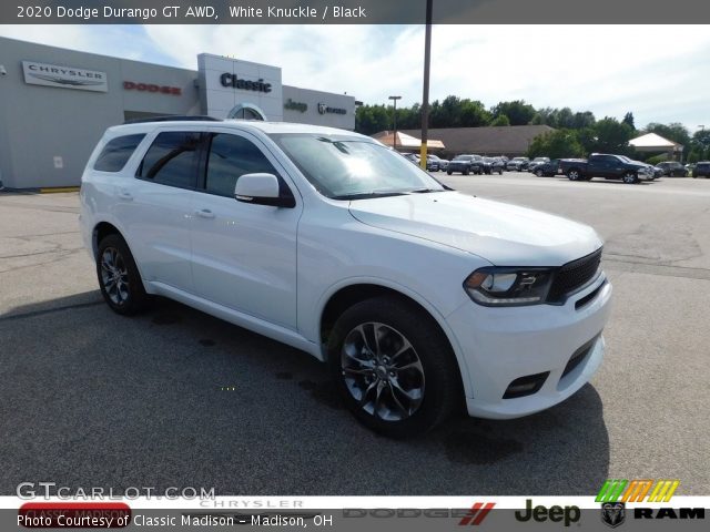 2020 Dodge Durango GT AWD in White Knuckle