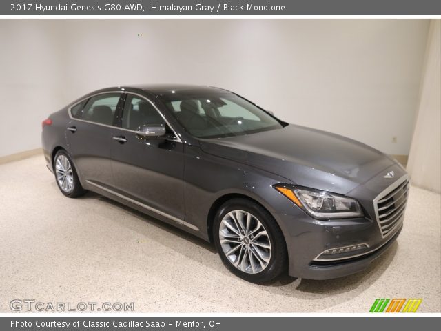 2017 Hyundai Genesis G80 AWD in Himalayan Gray