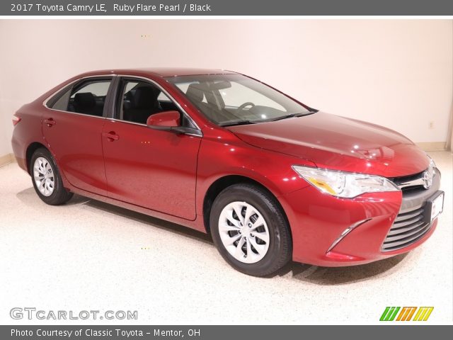 2017 Toyota Camry LE in Ruby Flare Pearl