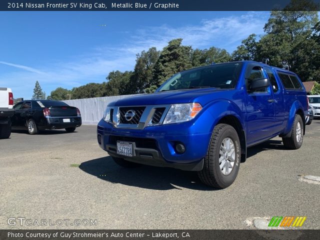 2014 Nissan Frontier SV King Cab in Metallic Blue