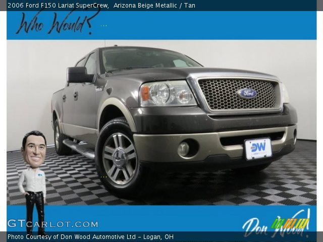 2006 Ford F150 Lariat SuperCrew in Arizona Beige Metallic