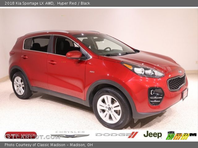 2018 Kia Sportage LX AWD in Hyper Red