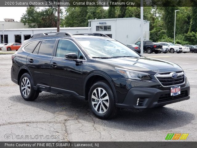 2020 Subaru Outback 2.5i Premium in Crystal Black Silica