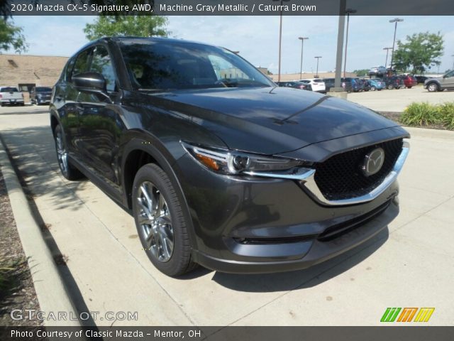 2020 Mazda CX-5 Signature AWD in Machine Gray Metallic