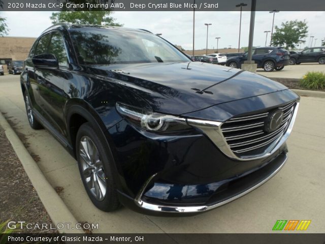 2020 Mazda CX-9 Grand Touring AWD in Deep Crystal Blue Mica