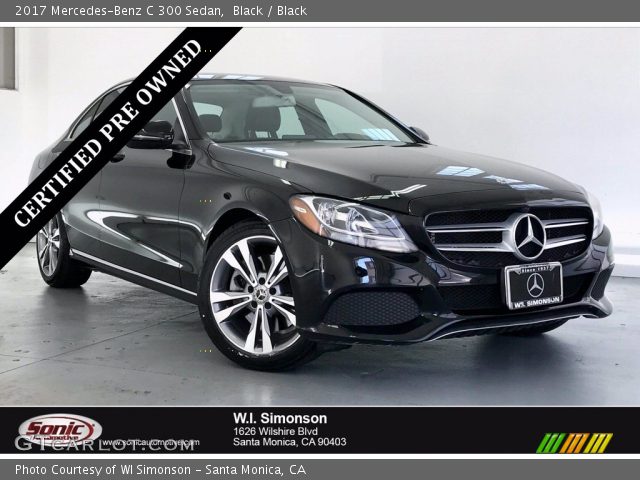2017 Mercedes-Benz C 300 Sedan in Black