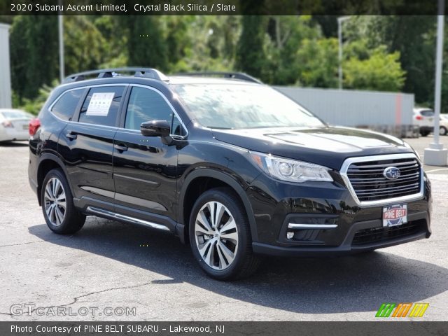 2020 Subaru Ascent Limited in Crystal Black Silica