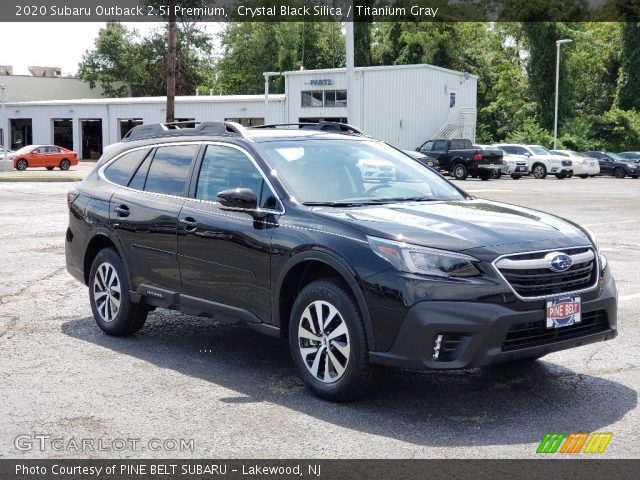 2020 Subaru Outback 2.5i Premium in Crystal Black Silica