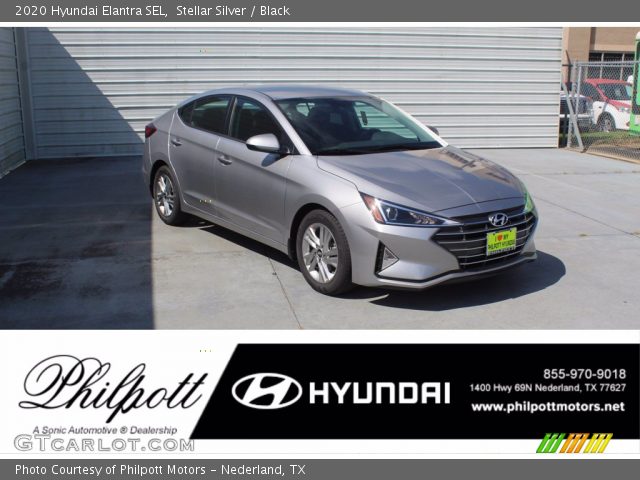 2020 Hyundai Elantra SEL in Stellar Silver