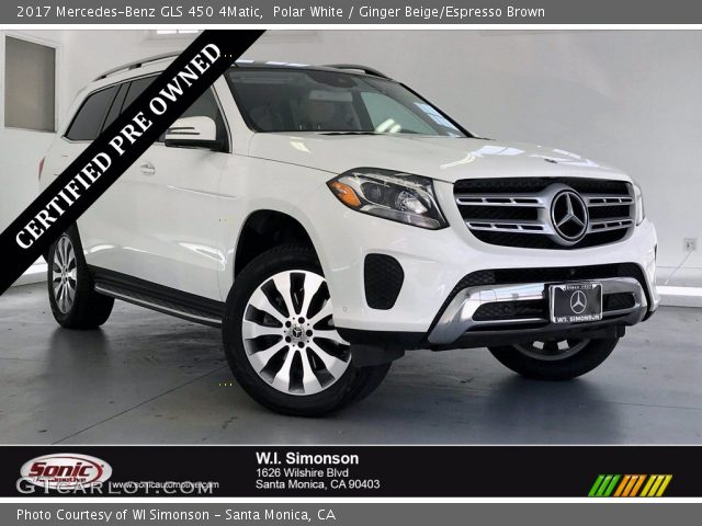 2017 Mercedes-Benz GLS 450 4Matic in Polar White