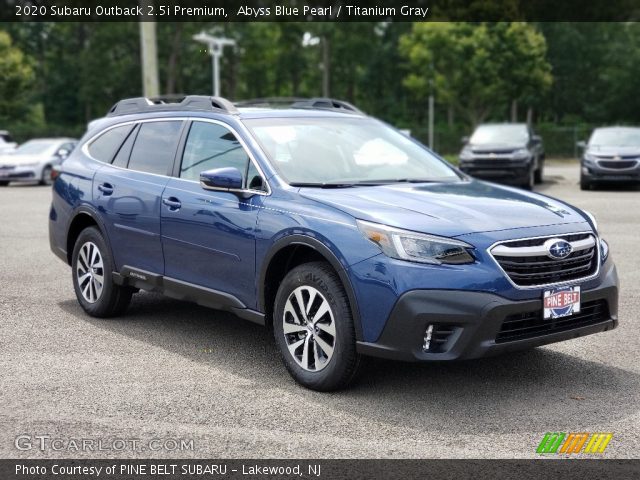 2020 Subaru Outback 2.5i Premium in Abyss Blue Pearl