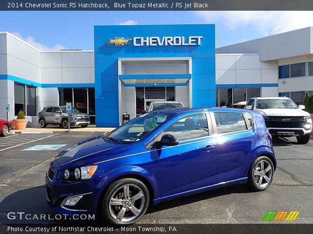 2014 Chevrolet Sonic RS Hatchback in Blue Topaz Metallic