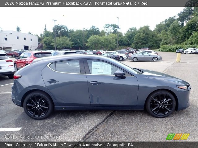 2020 Mazda MAZDA3 Premium Hatchback AWD in Polymetal Gray Metallic