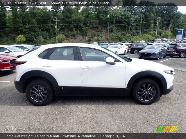 2020 Mazda CX-30 AWD in Snowflake White Pearl Mica