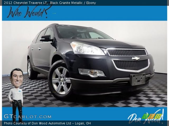 2012 Chevrolet Traverse LT in Black Granite Metallic