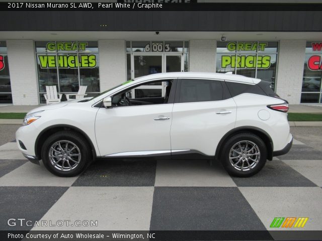 2017 Nissan Murano SL AWD in Pearl White