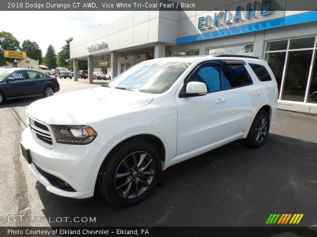 2018 Dodge Durango GT AWD in Vice White Tri-Coat Pearl