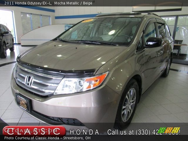 2011 Honda Odyssey EX-L in Mocha Metallic