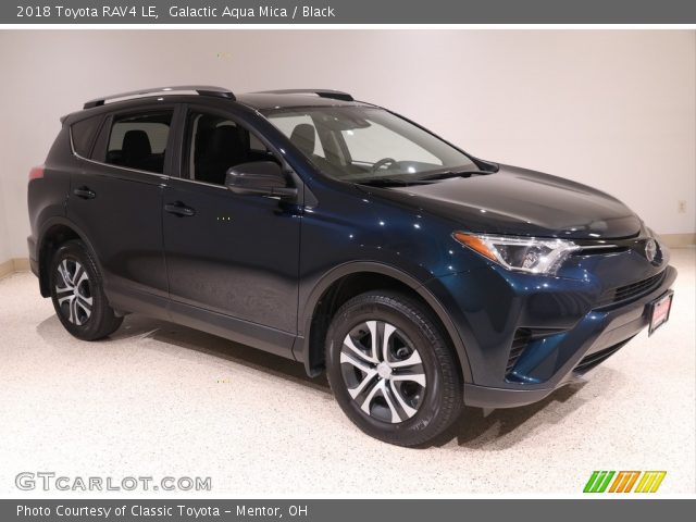 2018 Toyota RAV4 LE in Galactic Aqua Mica