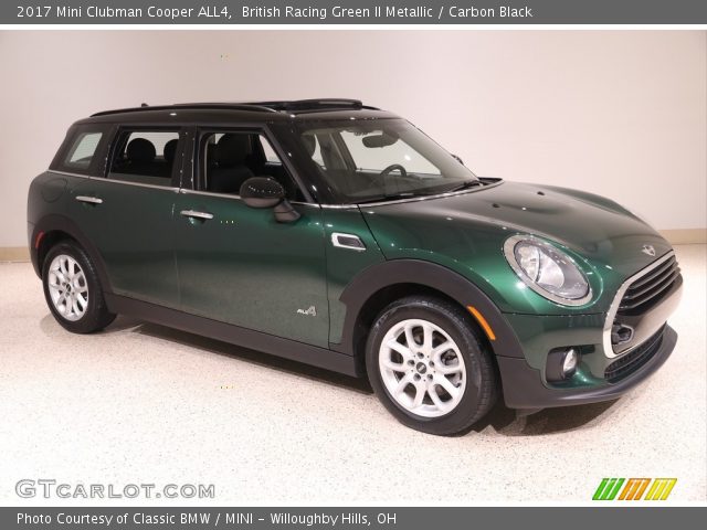 2017 Mini Clubman Cooper ALL4 in British Racing Green II Metallic
