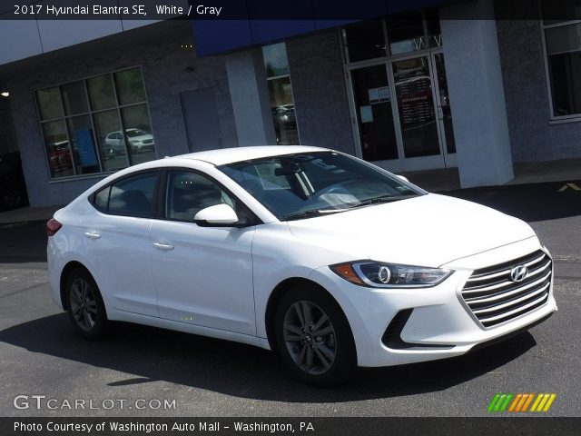 2017 Hyundai Elantra SE in White