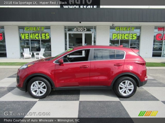 2018 Kia Sportage LX in Hyper Red