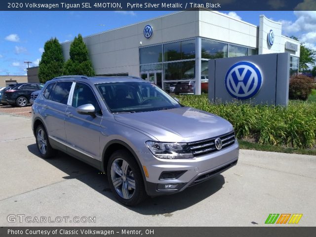 2020 Volkswagen Tiguan SEL 4MOTION in Pyrite Silver Metallic