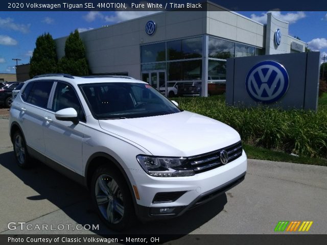 2020 Volkswagen Tiguan SEL 4MOTION in Pure White