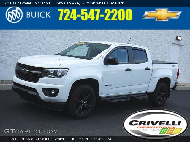 2018 Chevrolet Colorado LT Crew Cab 4x4 in Summit White