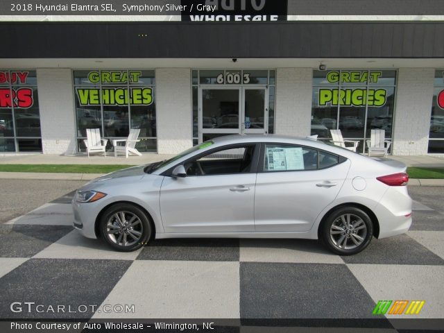 2018 Hyundai Elantra SEL in Symphony Silver