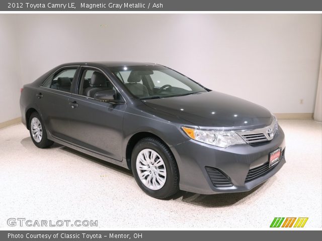 2012 Toyota Camry LE in Magnetic Gray Metallic