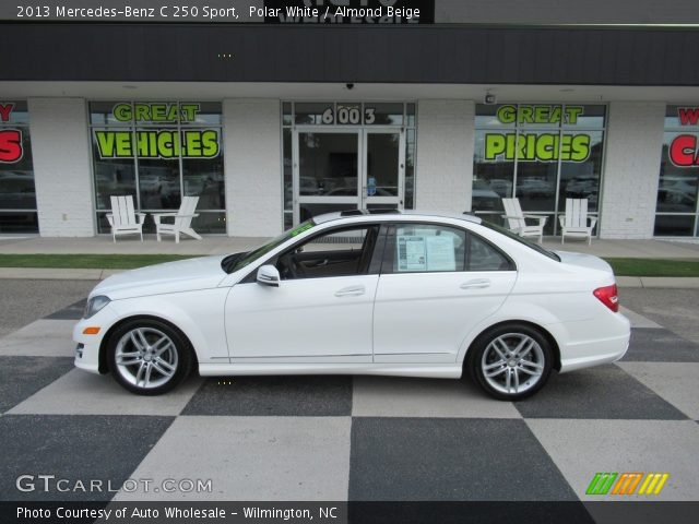 2013 Mercedes-Benz C 250 Sport in Polar White