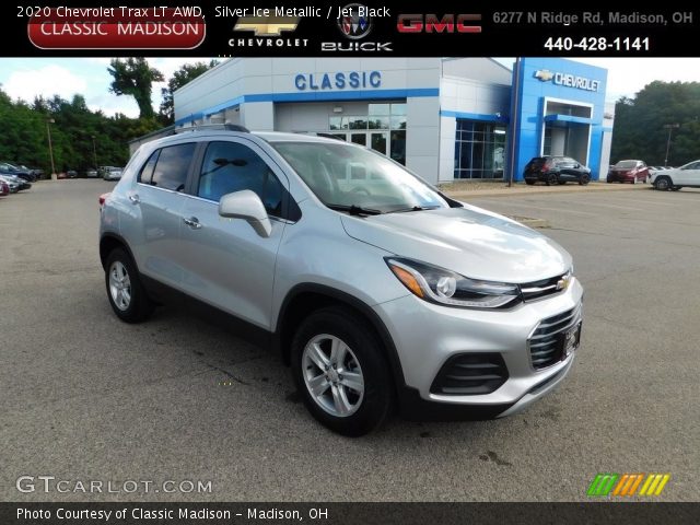 2020 Chevrolet Trax LT AWD in Silver Ice Metallic