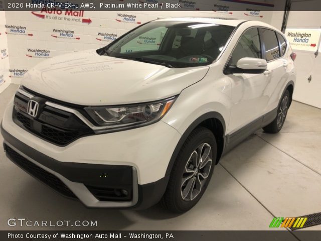 2020 Honda CR-V EX-L AWD in Platinum White Pearl