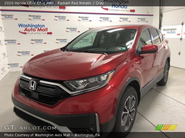 2020 Honda CR-V EX-L AWD in Radiant Red Metallic