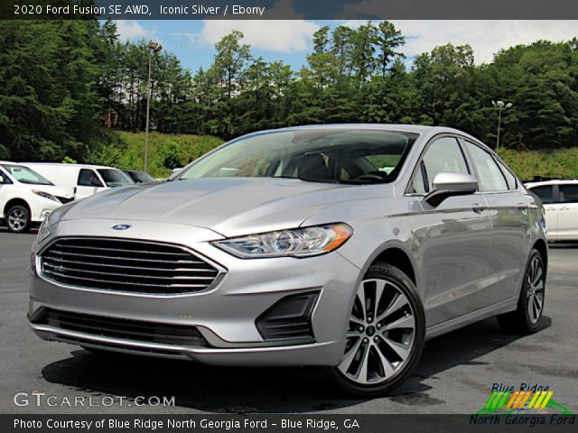 2020 Ford Fusion SE AWD in Iconic Silver