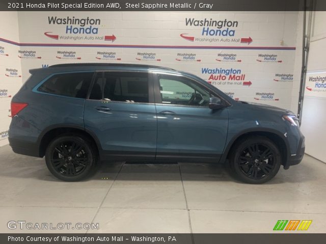 2021 Honda Pilot Special Edition AWD in Steel Sapphire Metallic